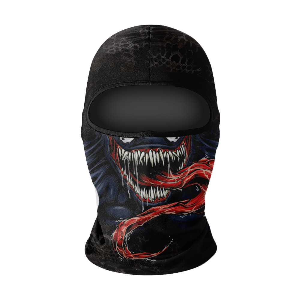 Summer Breathable Full Face Outdoor Sun Protection Quick-drying Ice Silk Headgear 4