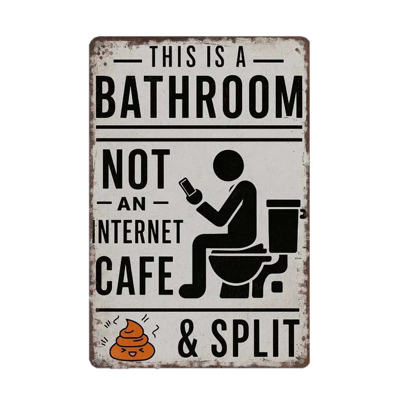 Iron Sign American-style Label Home Decor Poster Iron Art Hanging Painting