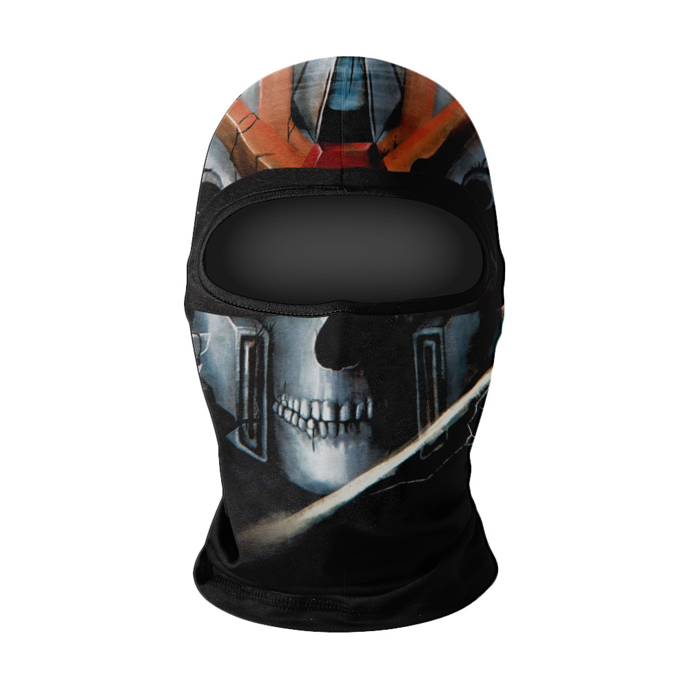 Summer Breathable Full Face Outdoor Sun Protection Quick-drying Ice Silk Headgear 34