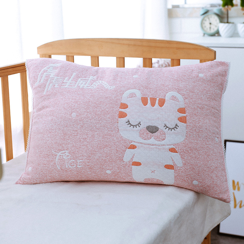 Children's Fully Encasing Cartoon Pillowcase All-Season Universal