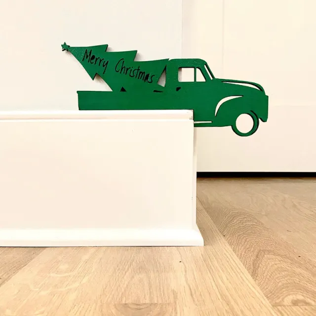 Fashion Christmas Door Frame Decoration Car Tree Pulling - Shop at LoveMi