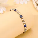 Green Gold Stone Bracelet