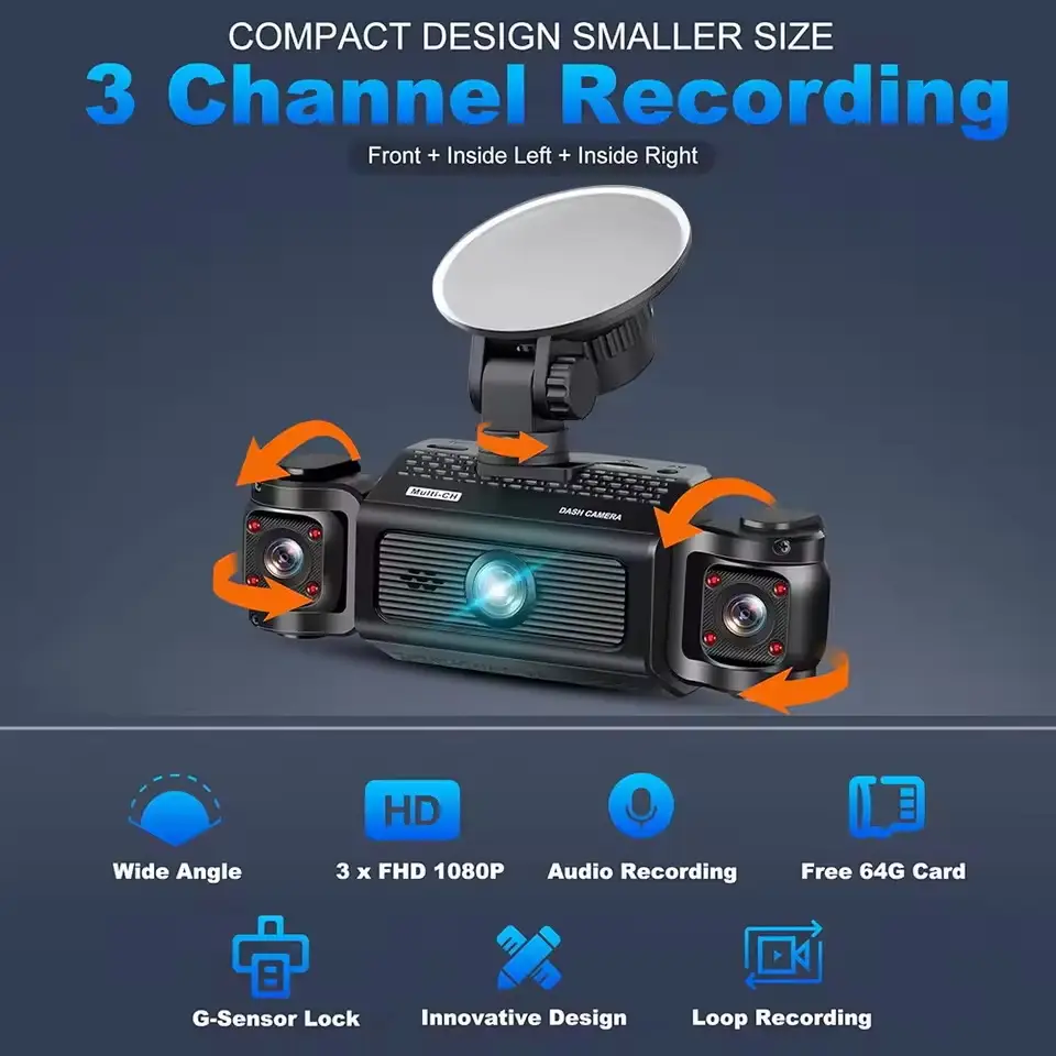 1080P Car DVR HD Night Vision Camera