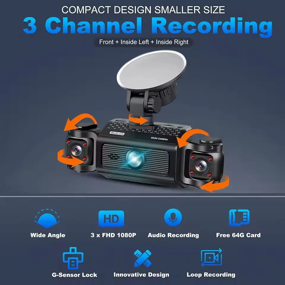 1080P Car DVR HD Night Vision Camera