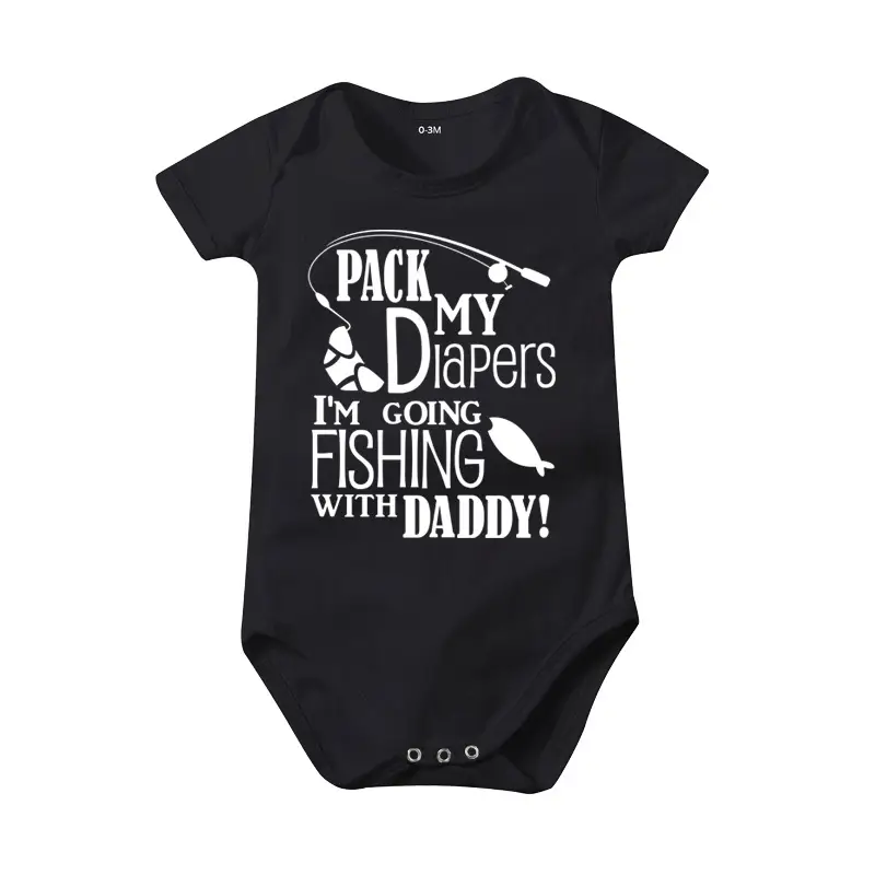 Pure Cotton Rompers Baby And Infant Baby Bodysuit Printed Jumpsuit