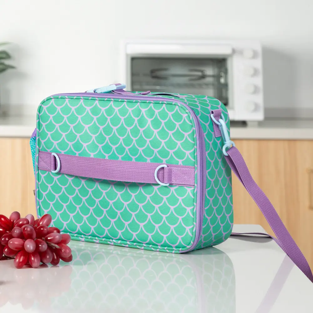 Crossbody Children Cartoon Lunch Bag Oxford Cloth