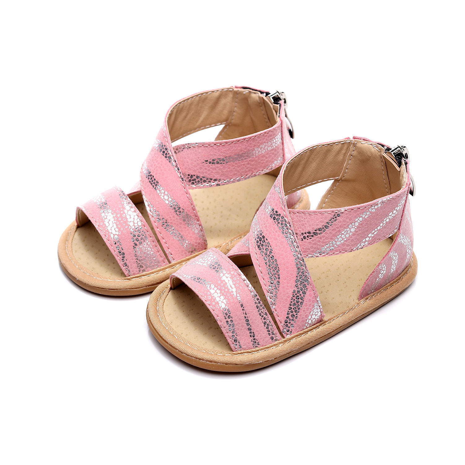 Children's Leopard Print Sandals Baby Toddler Non-slip Sole Children's Shoes — foto 23