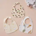 Babys Pure Cotton U-shaped Bib Waterproof Baby Bib view 13