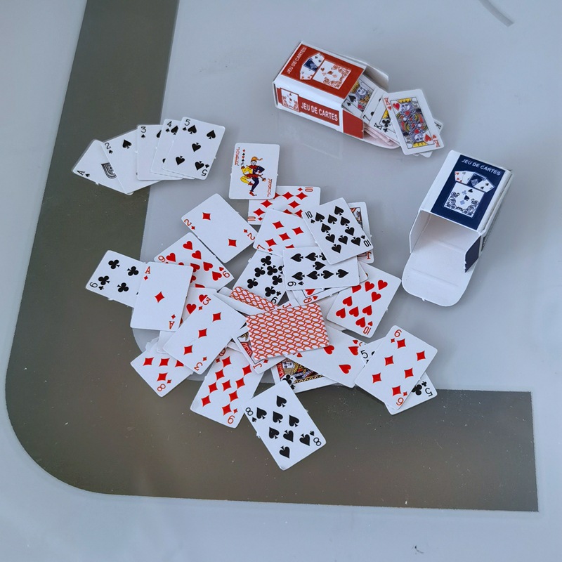 Simulare Soldat Accesorii Mini Card Poker Model 6-punct12-punct