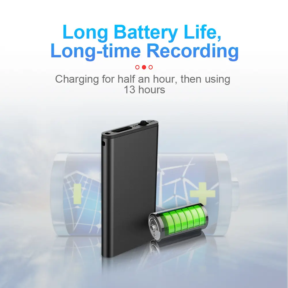 Encryption Long-time Intelligent HD Noise Reduction Voice