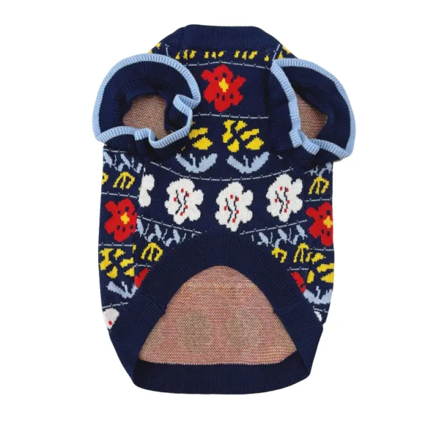 Small And Medium sized Dogs Dog Cat Pet Clothes Dark Blue - Shop at LoveMi