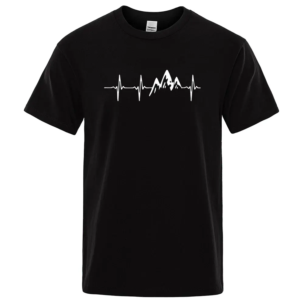 Mountain ECG Summer Mens and Womens Short-sleeve