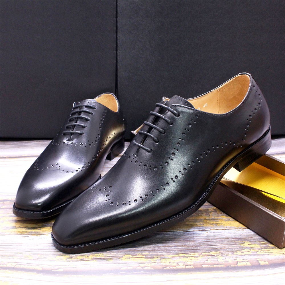 Title 6, Herren Business Lederschuhe Britische Brogue mi...