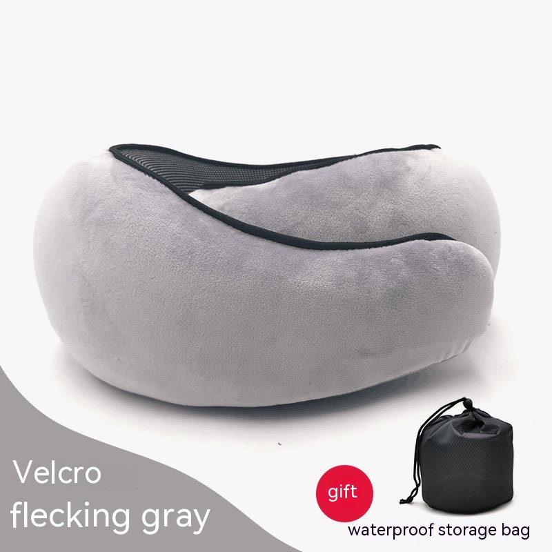 Melange Gray Velcro Velvet