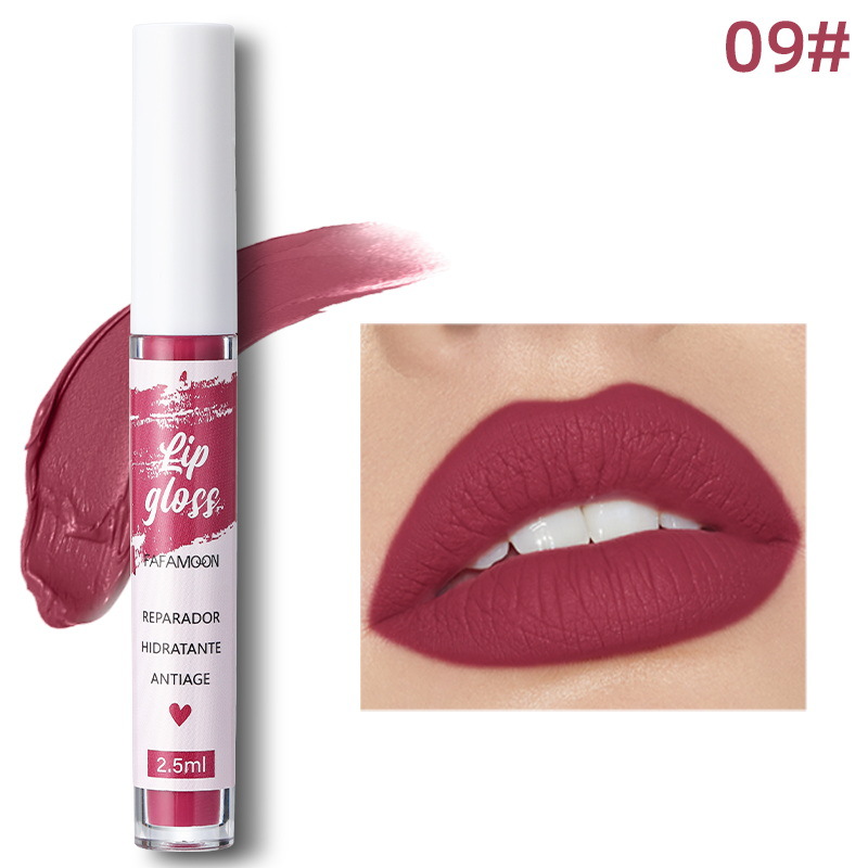 New No Stain On Cup Long-lasting Matte Non-fading Matte Velvet Lip Gloss