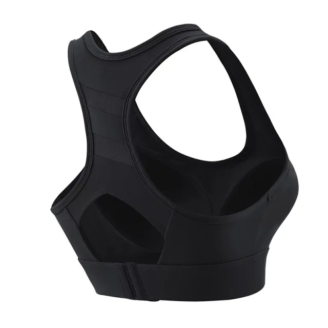 Women's High strength Sports Underwear Shockproof Running Workout Bra Black - Shop at LoveMi