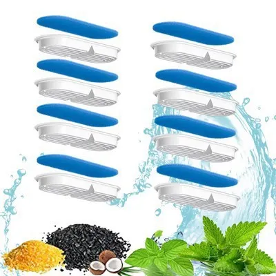 Pet Water Dispenser Loop Filter Smart Cat Water Feeder Alloy Fountain Filter Element 8 Pieces - Shop at LoveMi