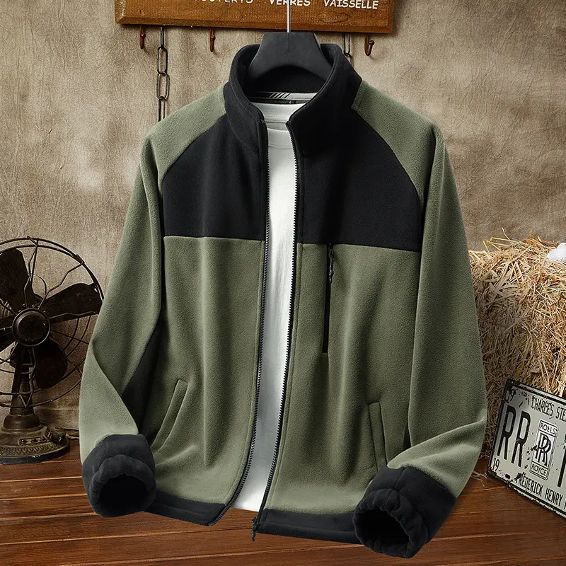 Fleece-lined Polar Fleece Casual Couple Loose All-matching