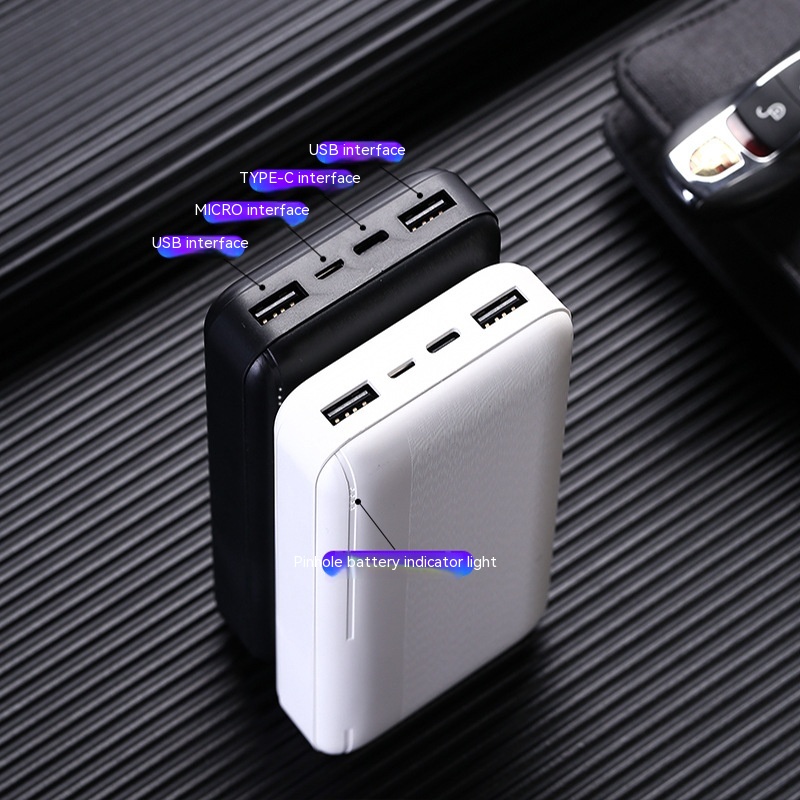 Power Bank Light Display Screen Display Vest Coat Ultra-thin Portable Power Source 3