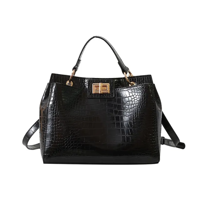 New Fashion Minority Design Retro Handbag Shoulder Western Style Messenger Bag Black - Shop at LoveMi