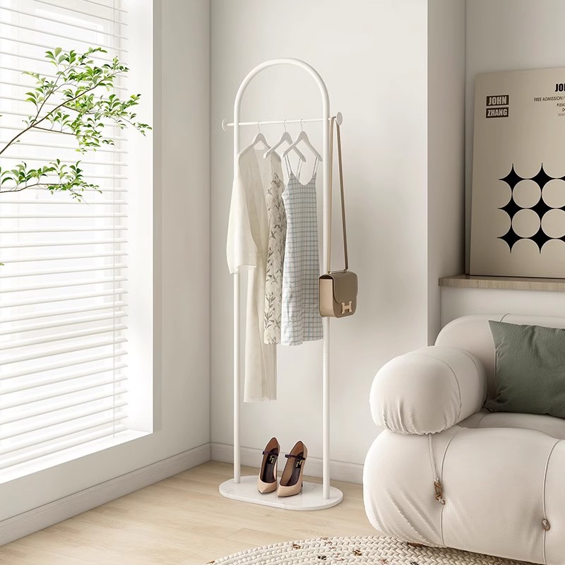 Space-saving Metal Storage Shelf For Entryways