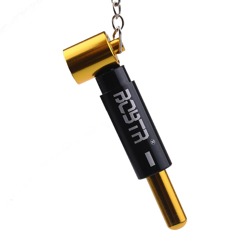 Title 7, Metal Battery Pipe With Keychain