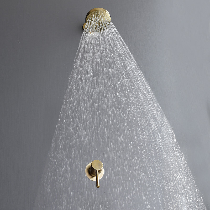 Concealed In-wall Shower Set Stainless Steel