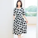 16 Gray Ink Polka Dot