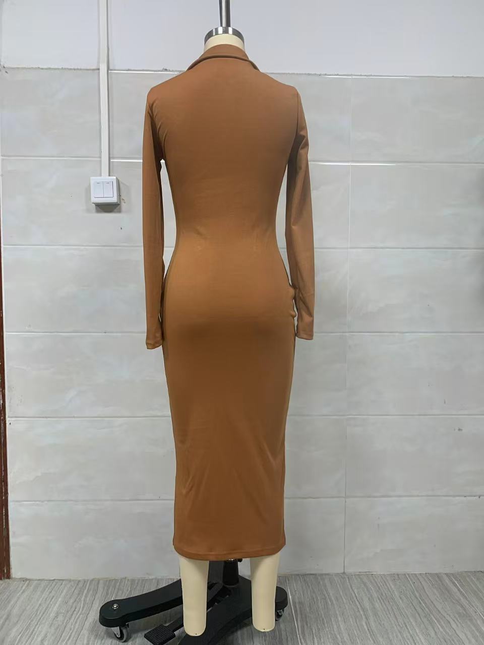 Women's Pencil Dress – Final Lifestyle Editorial Shot