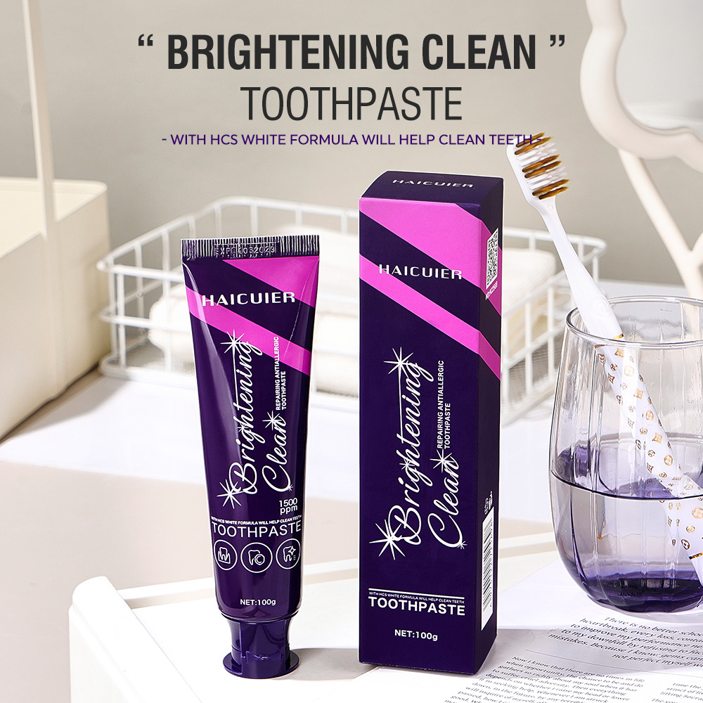 Dentifrice anti-allergique et anti-taches — Soin des gencives 6