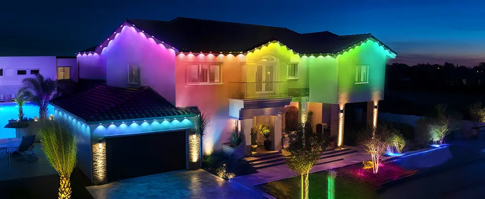 Outdoor Eaves Light Color Matching In Various