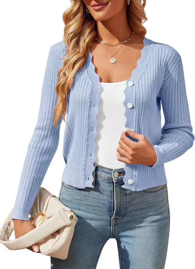 Early Autumn New Women's Knitted Cardigan Top 2030 Netherlands 2Xl - Shop at LoveMi