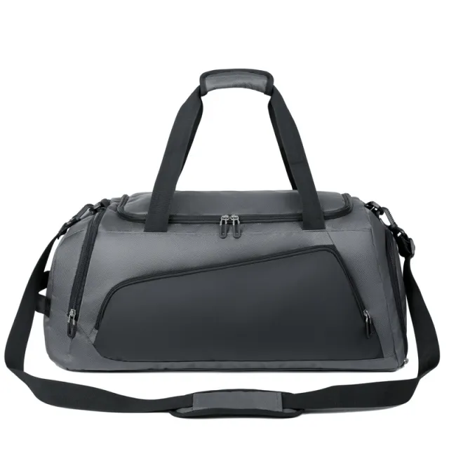 Waterproof Fitness Large Capacity Dry Wet Separation Sports Bag Gray - Shop at LoveMi