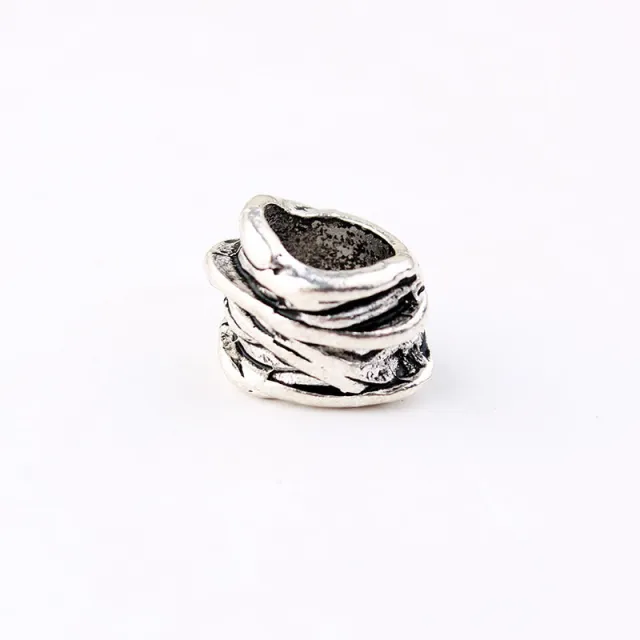 Skull Skull Decorative Beard Ring Pleated Pattern Big Circle - Shop at LoveMi