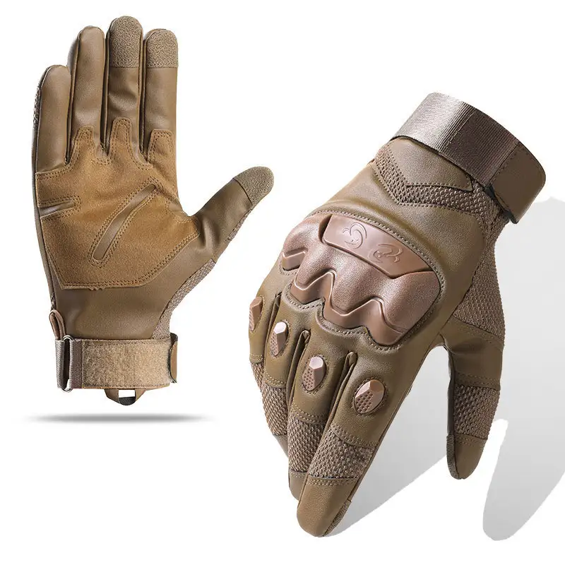Tactical Gloves Mens Full-Finger Outdoor Cycling Fitness Sports