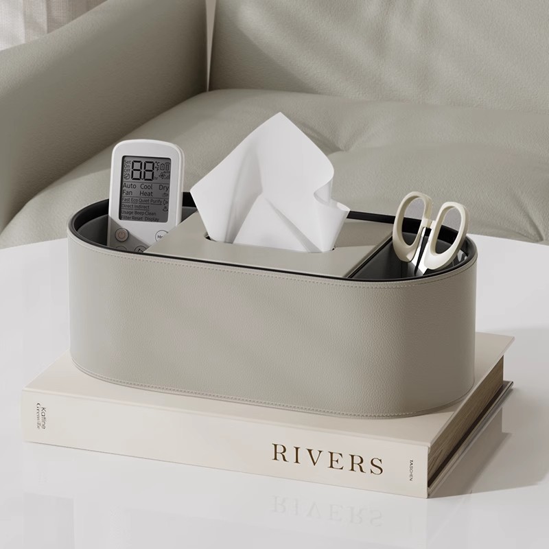 Elegant Gray Storage Box