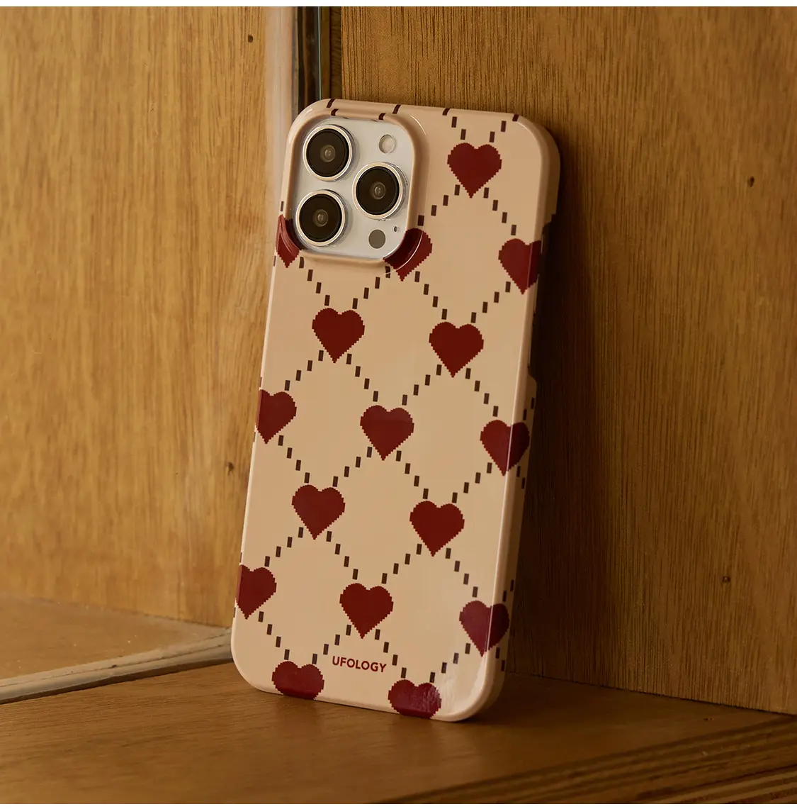 Original Autumn Winter Retro Heart Mobile Phone Shell