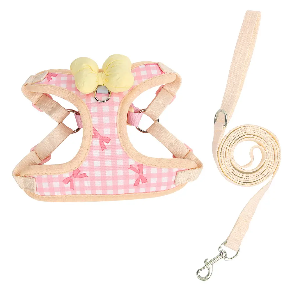 Small Puppy Chest Harness Dog Leash Walking Rope