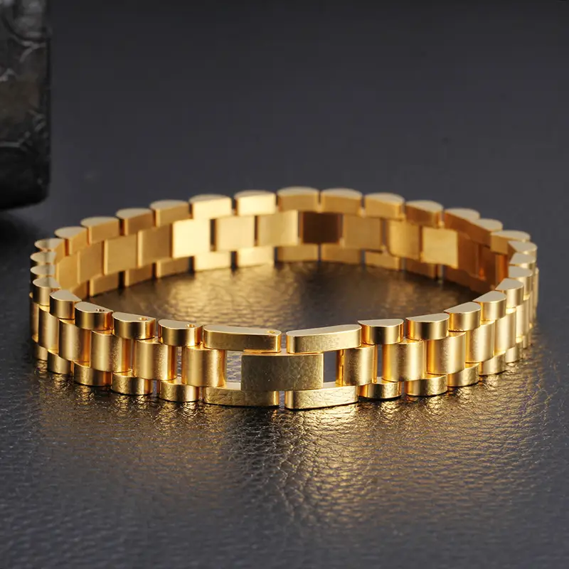Classic Fashion Men's Personality Fashion Titanium Steel Bracelet