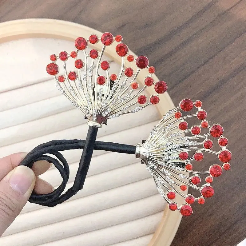 New Summer Fan-shaped Flower Hair Styling