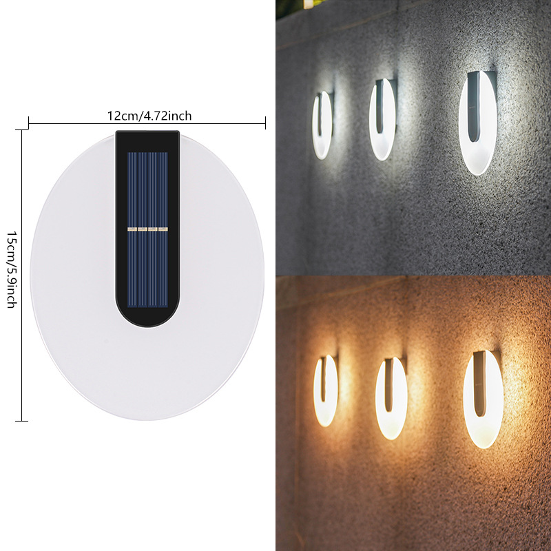 Elliptical Acrylic Wall Lamp