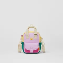 Colored Mosaic Donut Crossbody Bag - Colorful - View 1