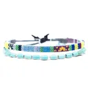 Ellipse Turquoise Blue Braided