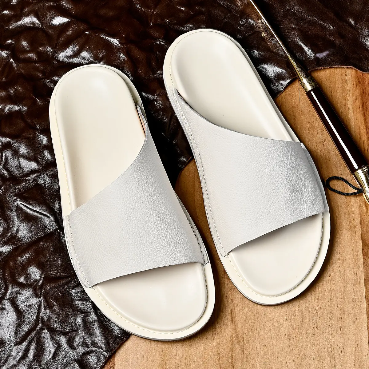 Mens Outdoor Casual Sandals Non-slip Trendy Beach