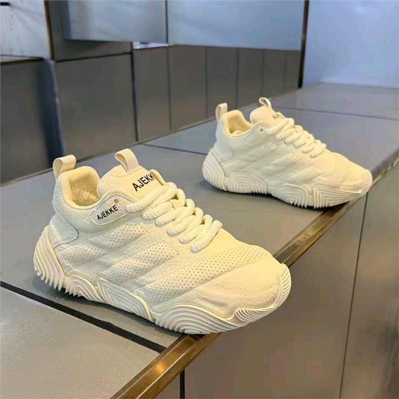 Men's Thick Sole Fleece Lined Dad Shoes - Winter Warm Casual Sneakers Lightweight Fashion Platform Walking Shoes for Daily Wear