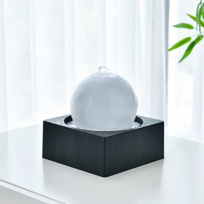 Modern Minimalist Office Lucky Cycle Fountain Decoration