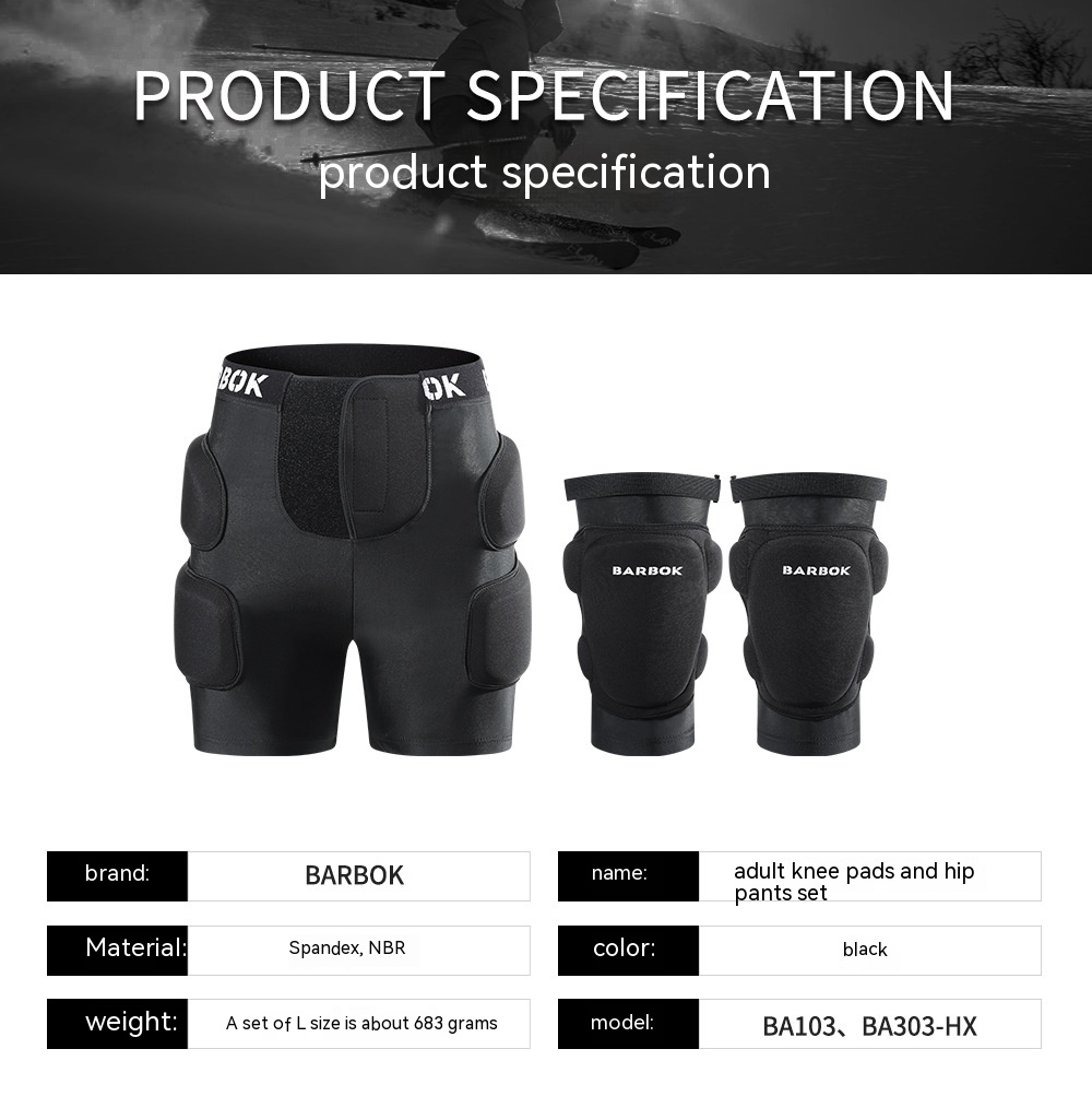 Roller Skating Skating Skateboard Hip Pad Pants Ski Equipment Protection Anti-fall - Image 6