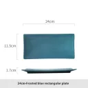 24Cm Frosted Blue