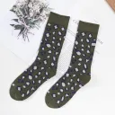Dark Green Leopard Print