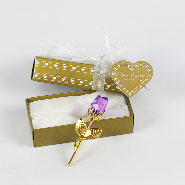 Gold Rod Purple Rose